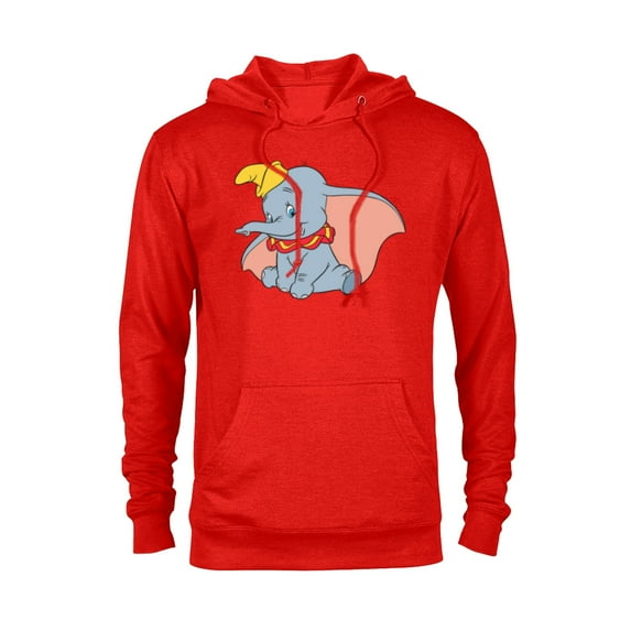 Disney Classic Dumbo Circus Elephant - Pullover Hoodie for Adults - Customized-Red Heather