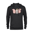 thumbnail image 1 of Disney Classic Dumbo Cute Baby Elephant - Pullover Hoodie for Adults - Customized-Black, 1 of 5