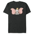 thumbnail image 1 of Disney Classic Dumbo Cute Baby Elephant - Short Sleeve Blended T-Shirt for Adults - Customized-Dark Heather, 1 of 5