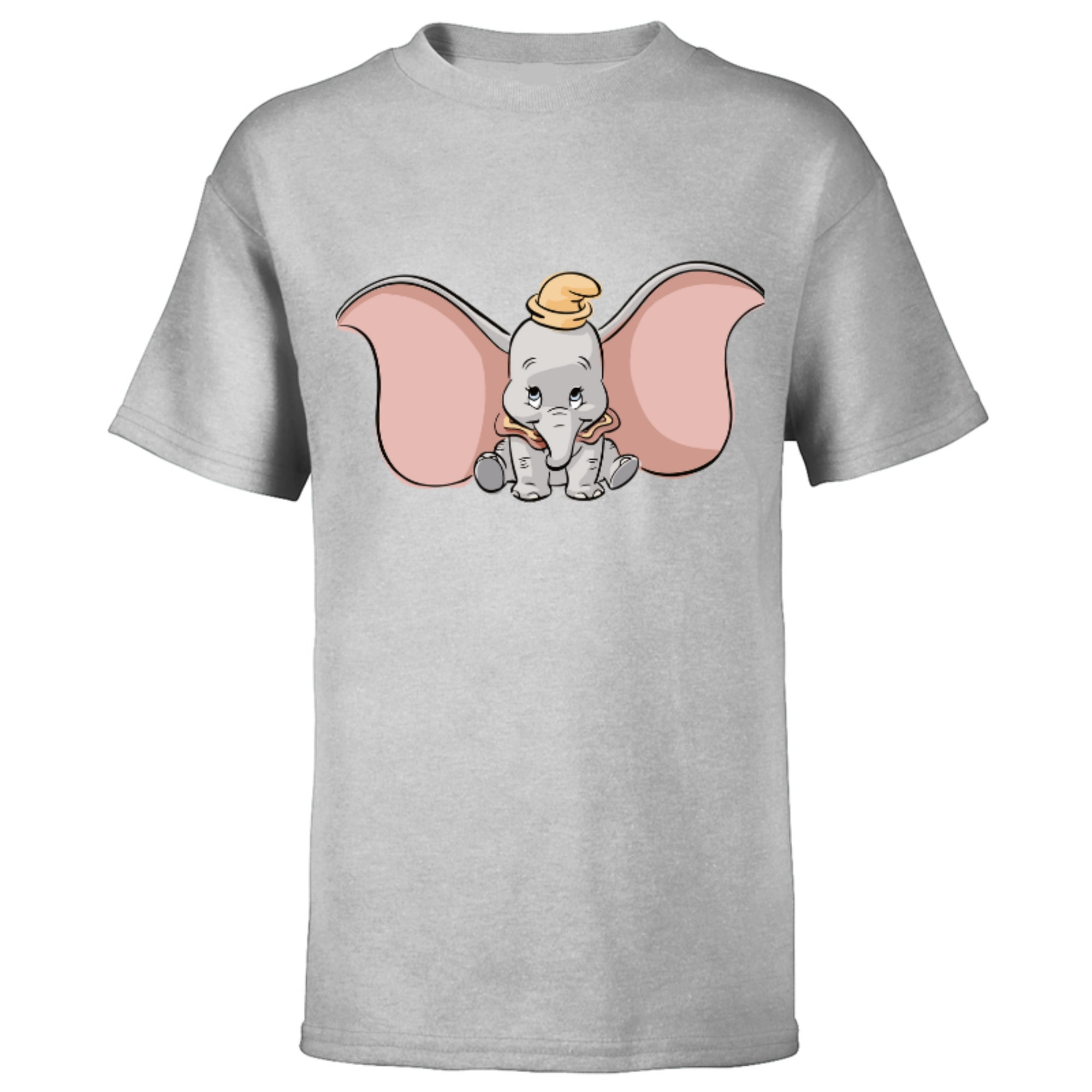 Disney Classic Dumbo Cute Baby Elephant - Short Sleeve T-Shirt for