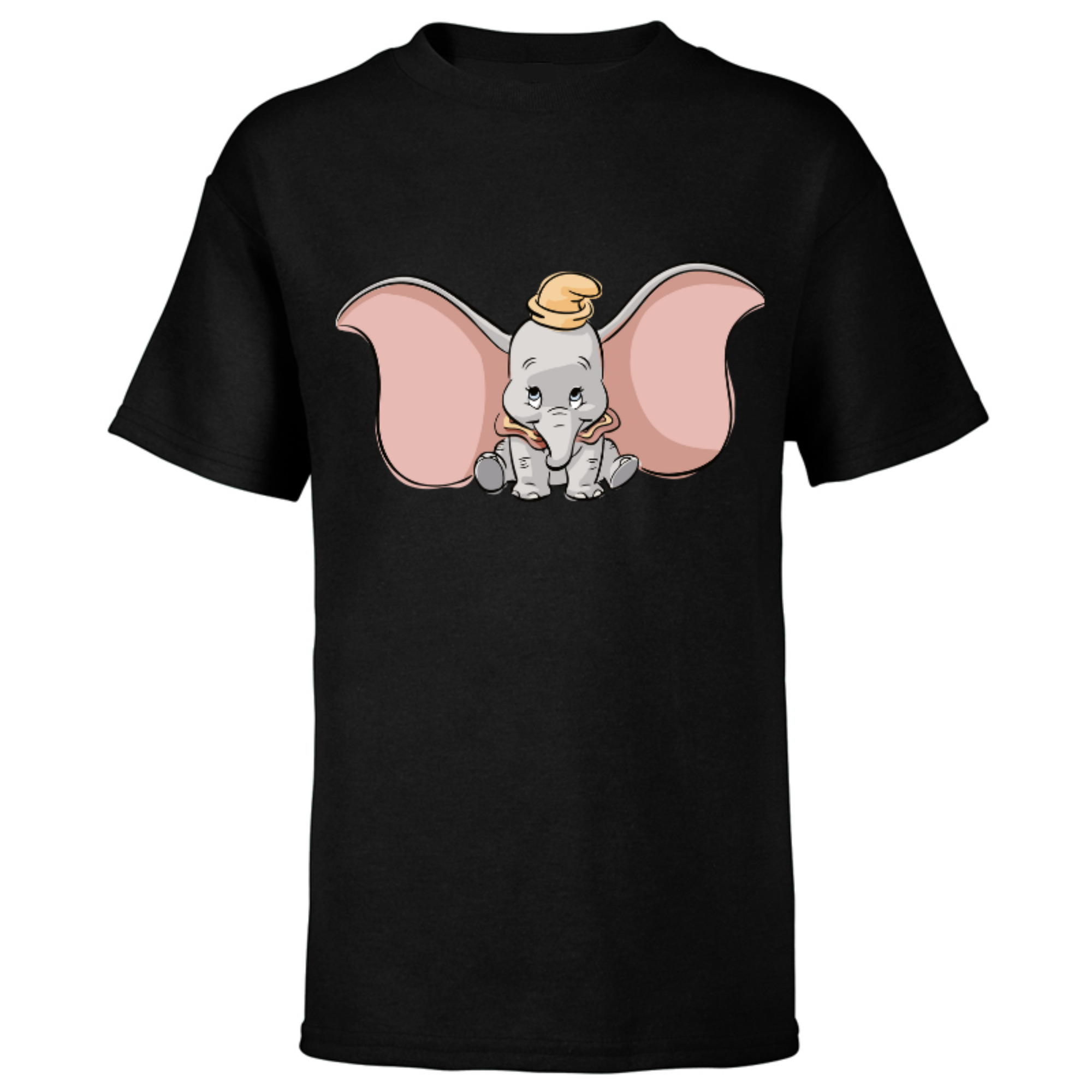 Disney Classic Dumbo Cute Baby Elephant - Short Sleeve T-Shirt for
