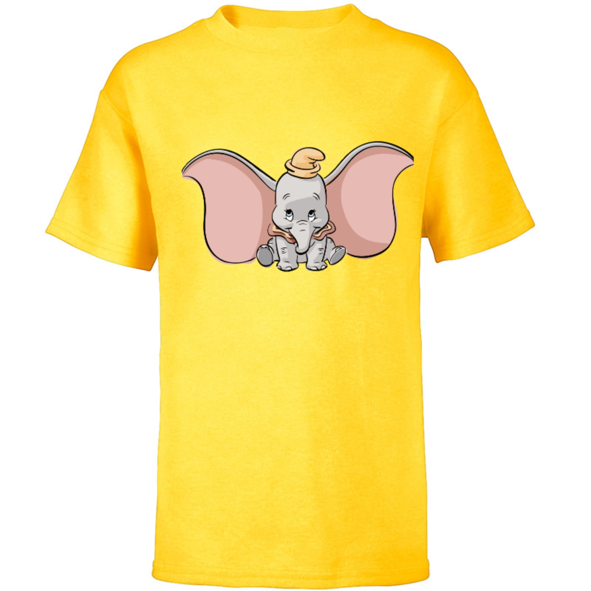Disney Classic Dumbo Cute Baby Elephant - Short Sleeve T-Shirt for