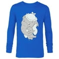 thumbnail image 1 of Disney Classic Dumbo Mrs. Jumbo Mother’s Day - Long Sleeve T-Shirt for Men - Customized-Royal, 1 of 5