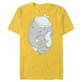 thumbnail image 1 of Disney Classic Dumbo Mrs. Jumbo Mother’s Day - Short Sleeve Blended T-Shirt for Adults - Customized-Yellow, 1 of 5