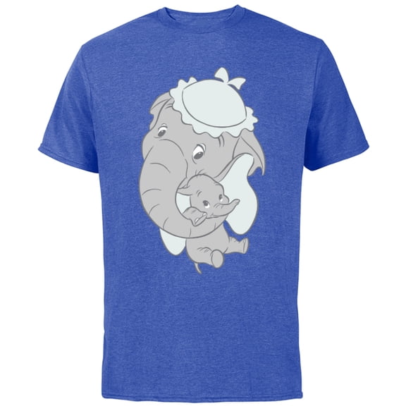 Disney Classic Dumbo Mrs. Jumbo Mother’s Day - Short Sleeve Cotton T-Shirt for Adults - Customized-Royal Heather