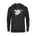 thumbnail image 1 of Disney Classic Dumbo and Magic Feather Watercolor - Pullover Hoodie for Adults - Customized-Black, 1 of 5