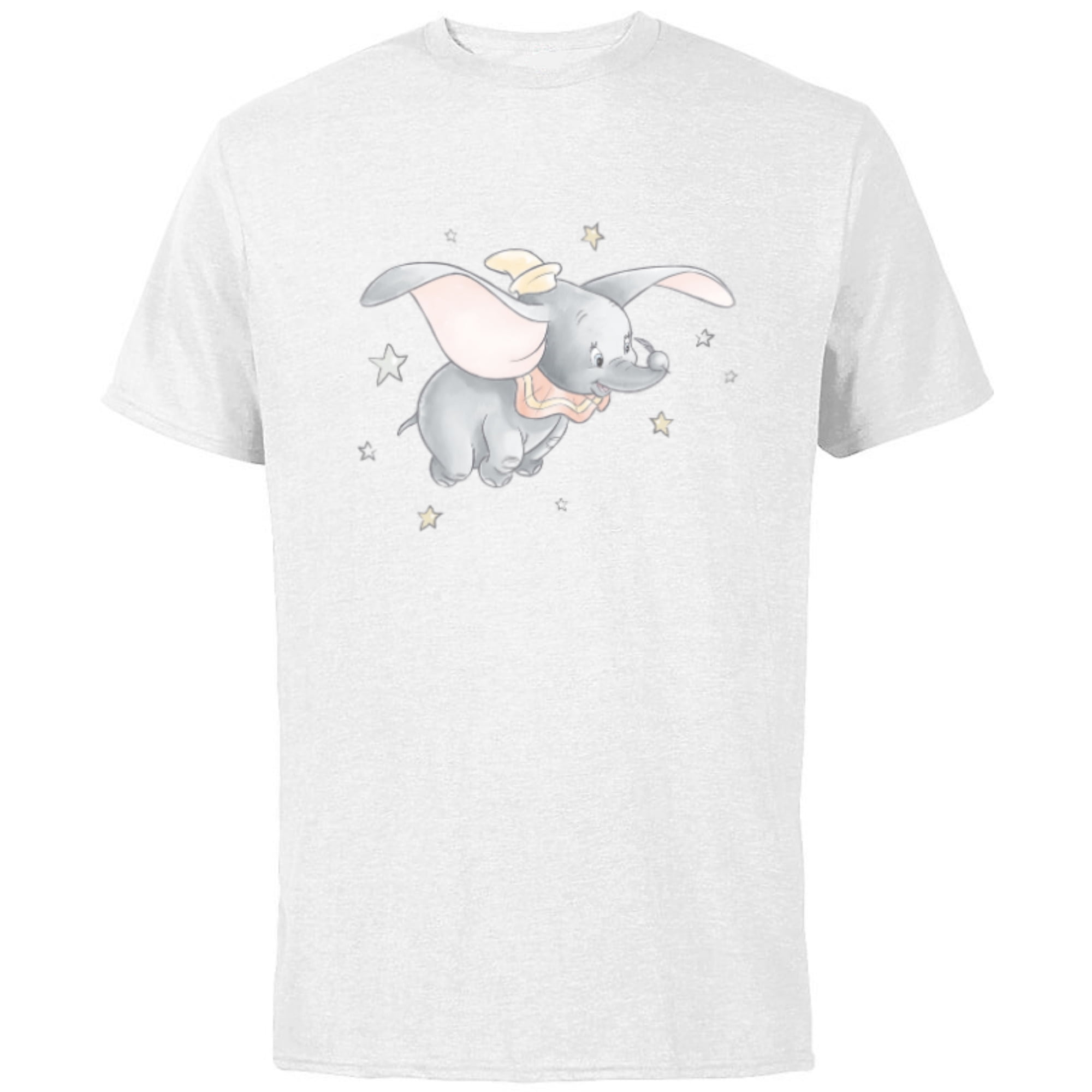 Disney Classic Dumbo and Magic Feather Watercolor - Short Sleeve