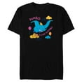 thumbnail image 1 of Disney Classic Dumbo the Flying Elephant - Short Sleeve Blended T-Shirt for Adults - Customized-Black, 1 of 5