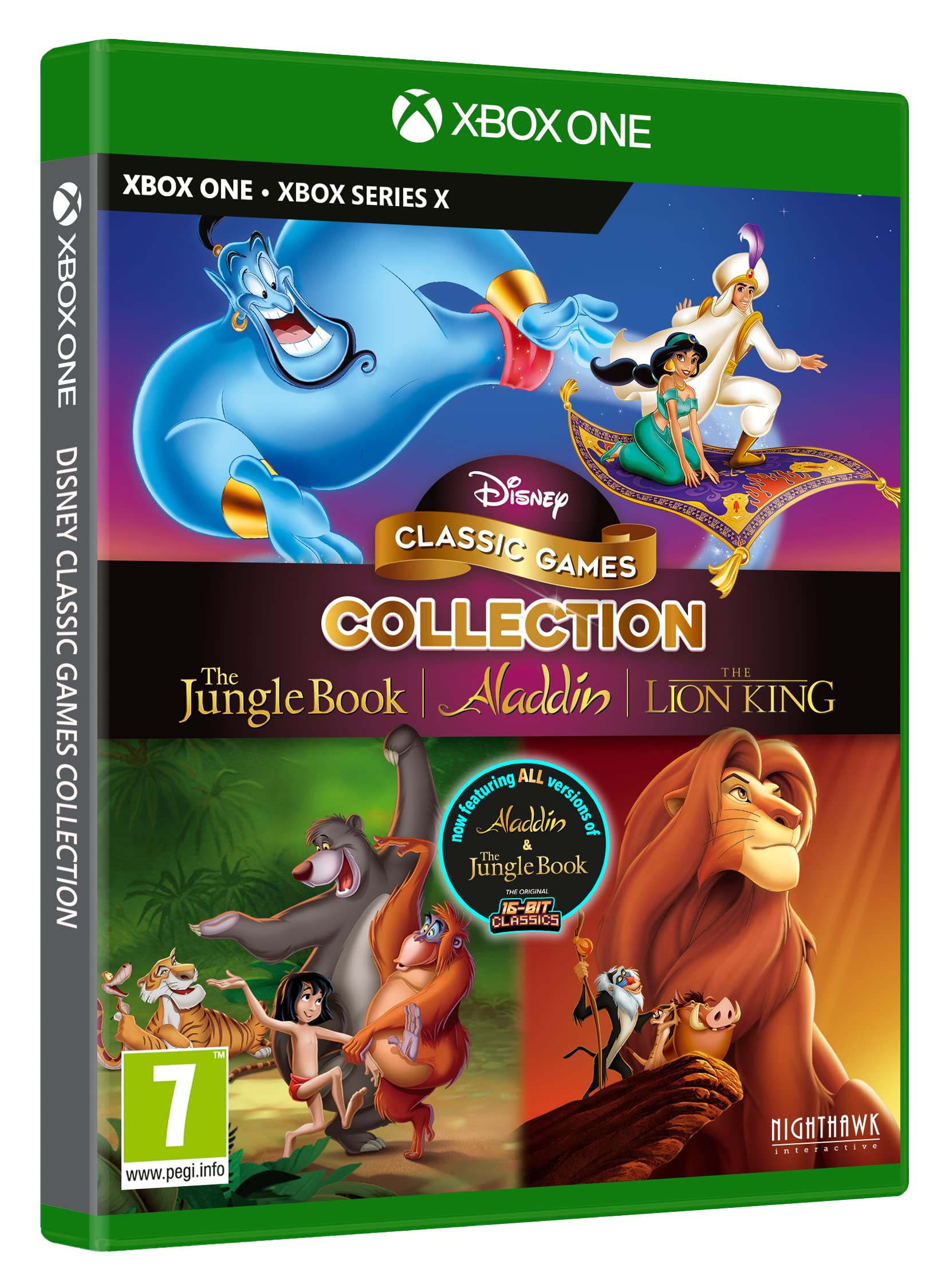 Disney Classic Games Collection: The Jungle Book, Aladdin, & The Lion King - Xbox On (Xbox One)