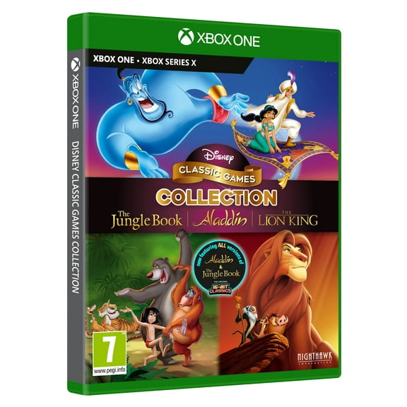 Disney Classic Games Collection: The Jungle Book, Aladdin, & The Lion King - Xbox On (Xbox One)