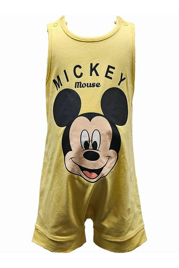 Classic Mic Smile Infant Boys Romper