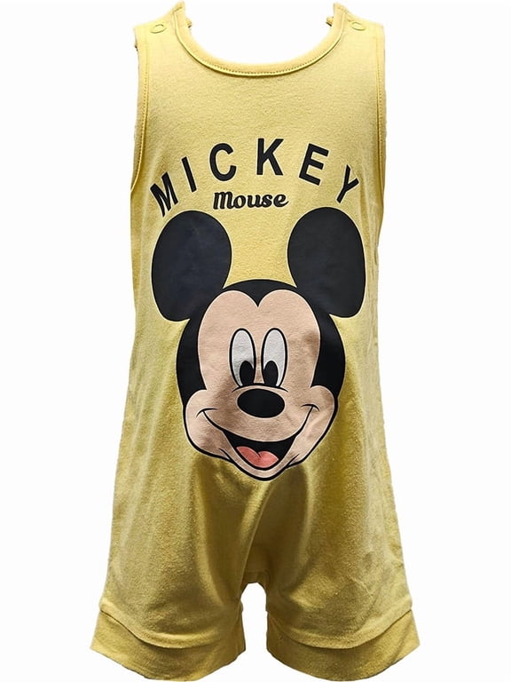 Classic Mic Smile Infant Boys Romper