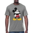 thumbnail image 1 of Disney Classic Mickey Mouse Apparel, Men's Graphic Crew Neck Short Sleeve T-shirt, Size S-3XL (Men's & Big Men's), 1 of 4