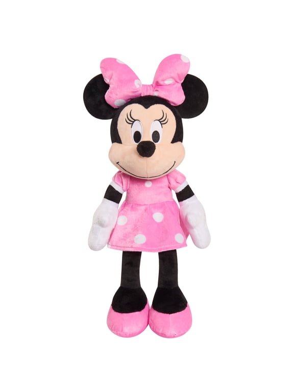 Disney Classic Minnie Mouse Plush, Collectible Soft Plush, for Boys and Girls, Ages 3 and up