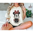 thumbnail image 1 of Disney Classic Minnie Mouse Shirt Retro Minnie T-Shirt for Disneyland Trip, Disneyland Holiday Family Matching Shirt, Disney Minnie Gift Tee, 1 of 2