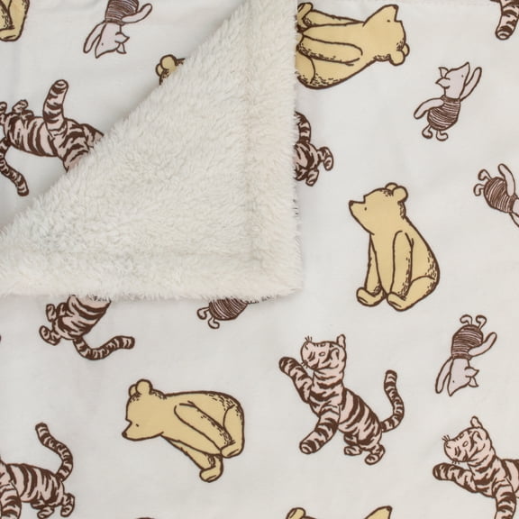 Disney Classic Pooh Hunny Fun Baby Blanket