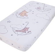 Disney Classic Pooh Photo Op Fitted Crib Sheet, 28"x52" - Cozy Surface