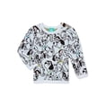 thumbnail image 1 of Disney Classics 101 Dalmations All Over Jacquard Knit Crew Sweater with Buttons at Shoulder, Sizes 0/3M - 24M, 1 of 3