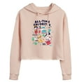 thumbnail image 1 of Disney Classics - All-Time Favorites - Pinocchio, Peter Pan, Simba, & White Rabbit - Juniors Cropped Pullover Hoodie, 1 of 4