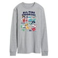 thumbnail image 1 of Disney Classics - All-Time Favorites - Pinocchio, Peter Pan, Simba, & White Rabbit - Men's Long Sleeve T-Shirt, 1 of 4