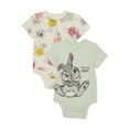 thumbnail image 1 of Disney Classics Baby Bodysuits with Short Sleeves, 2-Pack, Sizes 0/3M-24M, 1 of 3