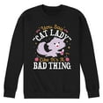 thumbnail image 1 of Disney Classics - Cats & Dogs - Cat Lady Like Its A Bad Thing - Men's Crew Neck Fleece Pullover, 1 of 5