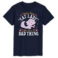 thumbnail image 1 of Disney Classics - Cats & Dogs - Cat Lady Like Its A Bad Thing - Men's Short Sleeve Graphic T-Shirt, 1 of 4