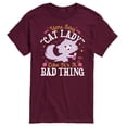 thumbnail image 1 of Disney Classics - Cats & Dogs - Cat Lady Like Its A Bad Thing - Men's Short Sleeve Graphic T-Shirt, 1 of 4