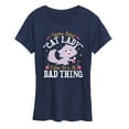 thumbnail image 1 of Disney Classics - Cats & Dogs - Cat Lady Like Its A Bad Thing - Women's Short Sleeve Graphic T-Shirt, 1 of 5