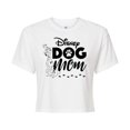 thumbnail image 1 of Disney - Dog Mom  - Juniors Cropped Graphic T-Shirt, 1 of 5