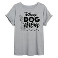 thumbnail image 1 of Disney - Dog Mom  - Juniors Oversized T-Shirt, 1 of 5