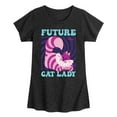 thumbnail image 1 of Disney Classics - Cats & Dogs - Future Cat Lady  - Toddler And Youth Girls Short Sleeve Graphic T-Shirt, 1 of 5