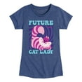 thumbnail image 1 of Disney Classics - Cats & Dogs - Future Cat Lady  - Toddler And Youth Girls Short Sleeve Graphic T-Shirt, 1 of 5
