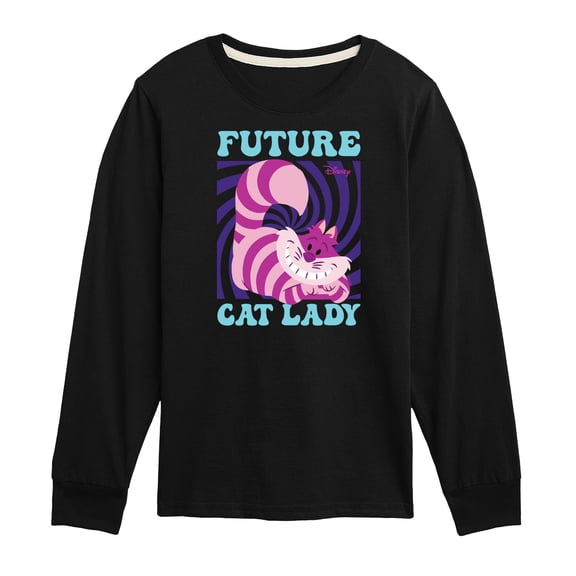 Disney Classics - Cats & Dogs - Future Cat Lady - Toddler And Youth Long Sleeve Graphic T-Shirt