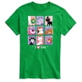 thumbnail image 1 of Disney Classics - Cats & Dogs - Grid Of Assorted Cats - Men's Short Sleeve Graphic T-Shirt, 1 of 4