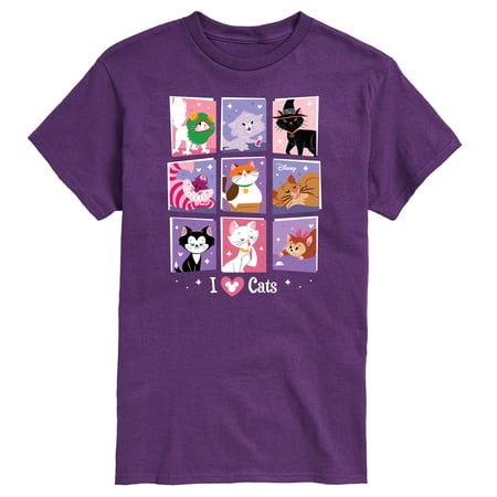Disney - Cats & Dogs Men's Short Sleeve Graphic T-Shirt