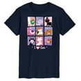thumbnail image 1 of Disney Classics - Cats & Dogs - Grid Of Assorted Cats - Men's Short Sleeve Graphic T-Shirt, 1 of 4