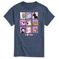 thumbnail image 1 of Disney Classics - Cats & Dogs - Grid Of Assorted Cats - Men's Short Sleeve Graphic T-Shirt, 1 of 4