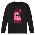 thumbnail image 1 of Disney Classics - Cats & Dogs - My Cat Is Magical - Men's Crew Neck Fleece Pullover, 1 of 5