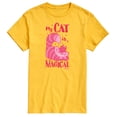 thumbnail image 1 of Disney Classics - Cats & Dogs - My Cat Is Magical - Men's Short Sleeve Graphic T-Shirt, 1 of 4