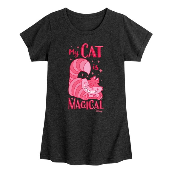 Disney Classics - Cats & Dogs - My Cat Is Magical - Toddler And Youth Girls Short Sleeve Graphic T-Shirt