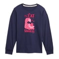 thumbnail image 1 of Disney Classics - Cats & Dogs - My Cat Is Magical - Toddler And Youth Long Sleeve Graphic T-Shirt, 1 of 5