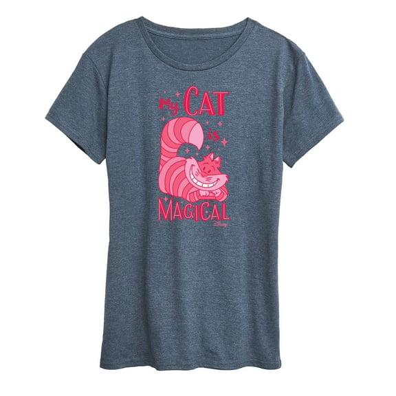 Disney Classics - Cats & Dogs - My Cat Is Magical - Women's Short Sleeve Graphic T-Shirt