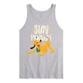thumbnail image 1 of Disney Classics - Cats & Dogs - Stay Pawsitive - Men's Jersey Tank Top, 1 of 4