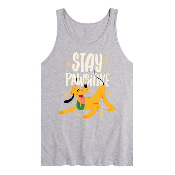 Disney Classics - Cats & Dogs - Stay Pawsitive - Men's Jersey Tank Top