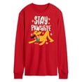 thumbnail image 1 of Disney Classics - Cats & Dogs - Stay Pawsitive - Men's Long Sleeve T-Shirt, 1 of 4