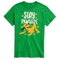 thumbnail image 1 of Disney Classics - Cats & Dogs - Stay Pawsitive - Men's Short Sleeve Graphic T-Shirt, 1 of 4