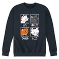 thumbnail image 1 of Disney Classics - Cats & Dogs - Un Deux Trois Cat - Men's Crew Neck Fleece Pullover, 1 of 5