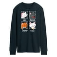 thumbnail image 1 of Disney Classics - Cats & Dogs - Un Deux Trois Cat - Men's Long Sleeve T-Shirt, 1 of 5