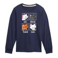 thumbnail image 1 of Disney Classics - Cats & Dogs - Un Deux Trois Cat - Toddler And Youth Long Sleeve Graphic T-Shirt, 1 of 5